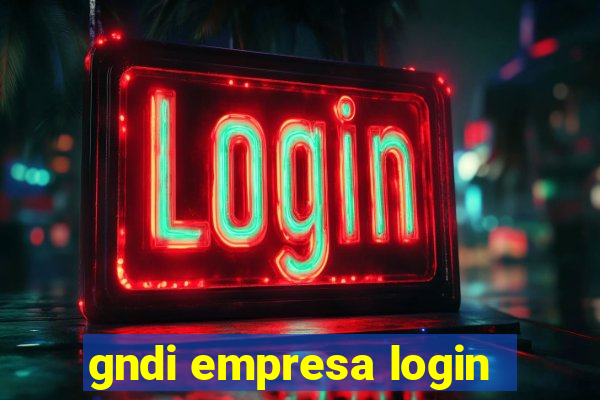 gndi empresa login